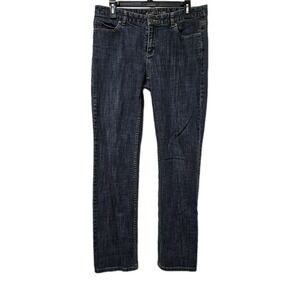 MICHAEL KORS Straight Leg Mid-Rise‎ Jeans Women's 10 (33x30) Blue 5 Pocket EUC